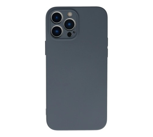 iPhone 13 Pro Kılıf Nano içi Kadife Silikon - Gri