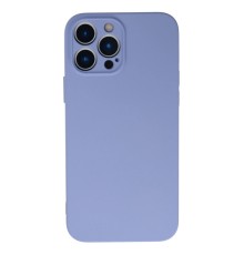 iPhone 13 Pro Kılıf Nano içi Kadife Silikon - Lila