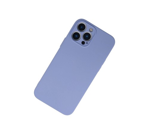 iPhone 13 Pro Kılıf Nano içi Kadife Silikon - Lila