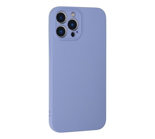 iPhone 13 Pro Kılıf Nano içi Kadife Silikon - Lila