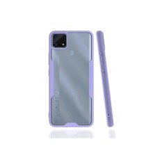 Realme C25 Kılıf Platin Silikon - Lila