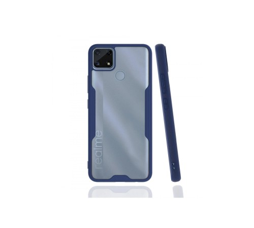 Realme C25 Kılıf Platin Silikon - Lacivert Realme C25 Kılıf Platin Silikon - Lacivert