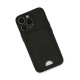 iPhone 13 Pro Kılıf Kelvin Kartvizitli Silikon - Siyah
