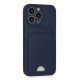iPhone 13 Pro Kılıf Kelvin Kartvizitli Silikon - Lacivert