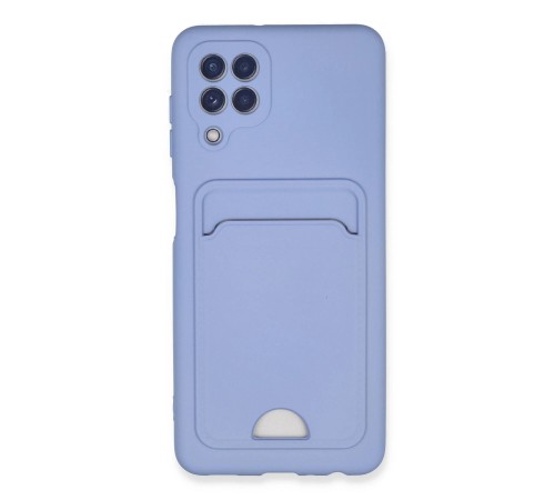 Samsung Galaxy A22 Kılıf Kelvin Kartvizitli Silikon - Lila Samsung Galaxy A22 Kılıf Kelvin Kartvizitli Silikon - Lila