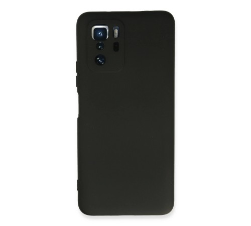 Xiaomi Poco X3 GT Kılıf Nano içi Kadife Silikon - Siyah Xiaomi Poco X3 GT Kılıf Nano içi Kadife Silikon - Siyah
