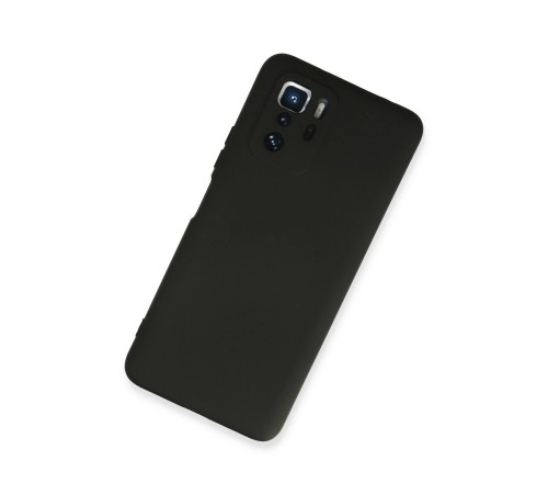 Xiaomi Poco X3 GT Kılıf Nano içi Kadife Silikon - Siyah Xiaomi Poco X3 GT Kılıf Nano içi Kadife Silikon - Siyah