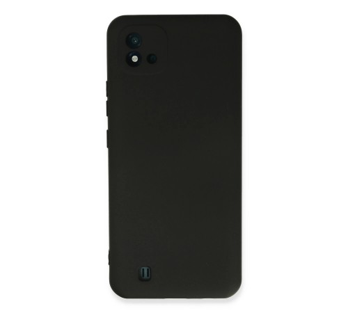 Realme C11 2021 Kılıf Nano içi Kadife Silikon - Siyah Realme C11 2021 Kılıf Nano içi Kadife Silikon - Siyah