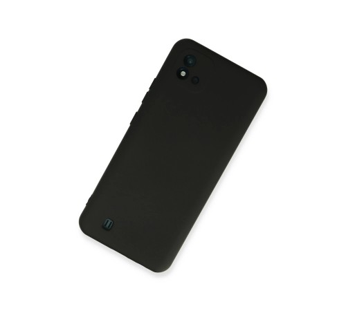 Realme C11 2021 Kılıf Nano içi Kadife Silikon - Siyah Realme C11 2021 Kılıf Nano içi Kadife Silikon - Siyah