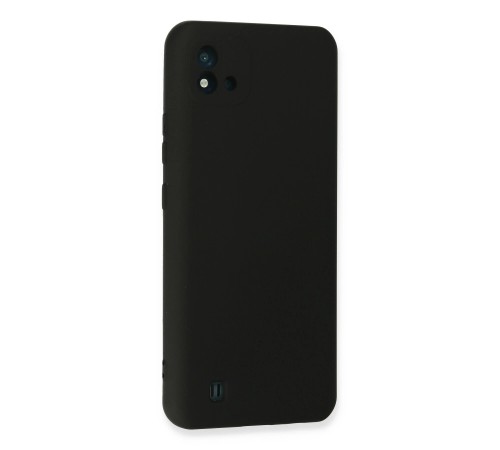 Realme C11 2021 Kılıf Nano içi Kadife Silikon - Siyah Realme C11 2021 Kılıf Nano içi Kadife Silikon - Siyah