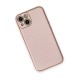 iPhone 13 Kılıf Coco Karbon Silikon - Pembe
