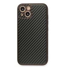 iPhone 13 Kılıf Coco Karbon Silikon - Siyah