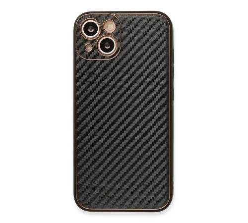 iPhone 13 Kılıf Coco Karbon Silikon - Siyah iPhone 13 Kılıf Coco Karbon Silikon - Siyah