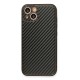 iPhone 13 Kılıf Coco Karbon Silikon - Siyah