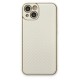 iPhone 13 Kılıf Coco Karbon Silikon - Beyaz