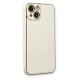 iPhone 13 Kılıf Coco Karbon Silikon - Beyaz