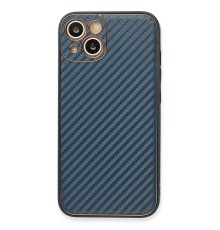 iPhone 13 Kılıf Coco Karbon Silikon - Mavi