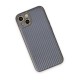 iPhone 13 Kılıf Coco Karbon Silikon - Gri