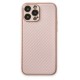 iPhone 13 Pro Kılıf Coco Karbon Silikon - Pembe