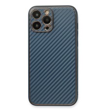 iPhone 13 Pro Kılıf Coco Karbon Silikon - Mavi