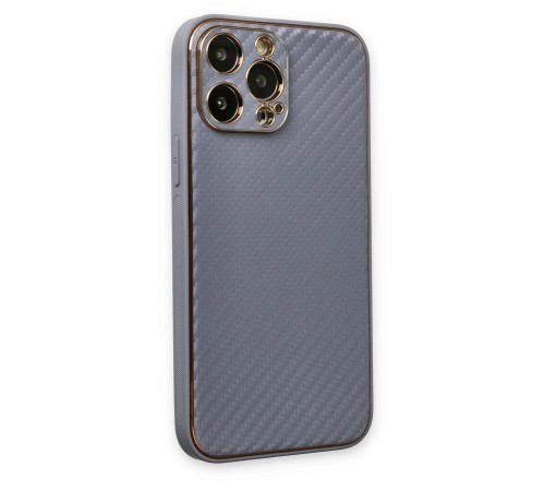 iPhone 13 Pro Kılıf Coco Karbon Silikon - Gri iPhone 13 Pro Kılıf Coco Karbon Silikon - Gri