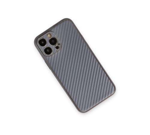 iPhone 13 Pro Kılıf Coco Karbon Silikon - Gri iPhone 13 Pro Kılıf Coco Karbon Silikon - Gri