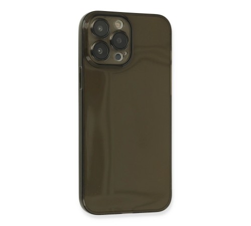 iPhone 13 Pro Max Kılıf Fly Lens Silikon - Siyah
