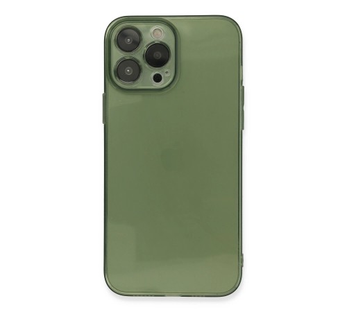 iPhone 13 Pro Max Kılıf Fly Lens Silikon - Yeşil iPhone 13 Pro Max Kılıf Fly Lens Silikon - Yeşil