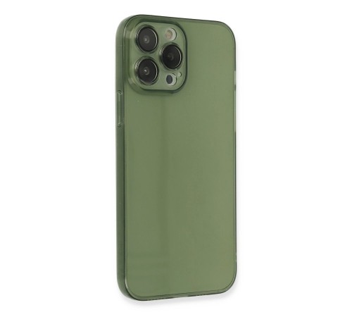 iPhone 13 Pro Max Kılıf Fly Lens Silikon - Yeşil iPhone 13 Pro Max Kılıf Fly Lens Silikon - Yeşil