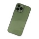 iPhone 13 Pro Max Kılıf Fly Lens Silikon - Yeşil