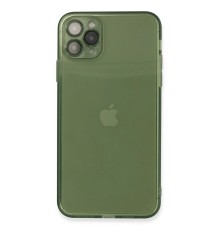 iPhone 11 Pro Max Kılıf Fly Lens Silikon - Yeşil
