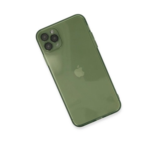 iPhone 11 Pro Max Kılıf Fly Lens Silikon - Yeşil iPhone 11 Pro Max Kılıf Fly Lens Silikon - Yeşil