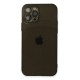 iPhone 12 Pro Kılıf Fly Lens Silikon - Siyah