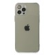 iPhone 12 Pro Kılıf Fly Lens Silikon - Şeffaf