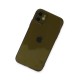 iPhone 12 Kılıf Fly Lens Silikon - Siyah