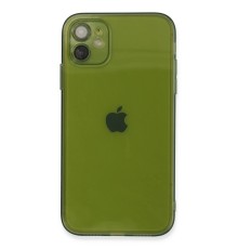 iPhone 12 Kılıf Fly Lens Silikon - Yeşil