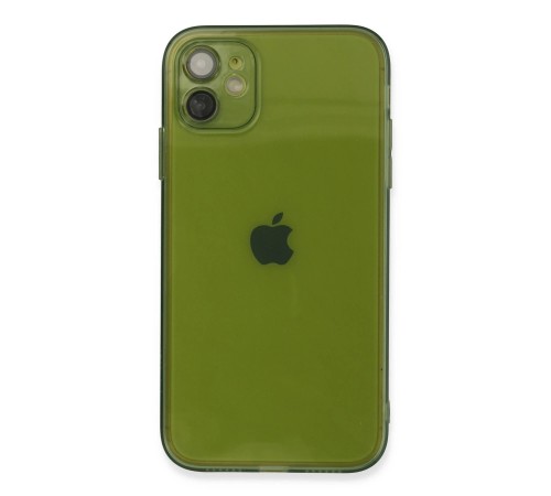 iPhone 12 Kılıf Fly Lens Silikon - Yeşil iPhone 12 Kılıf Fly Lens Silikon - Yeşil