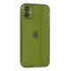 iPhone 12 Kılıf Fly Lens Silikon - Yeşil