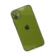 iPhone 12 Kılıf Fly Lens Silikon - Yeşil
