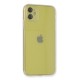 iPhone 12 Kılıf Fly Lens Silikon - Şeffaf