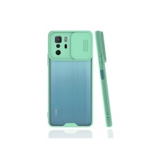 Xiaomi Poco X3 GT Kılıf Platin Kamera Koruma Silikon - Açık Yeşil