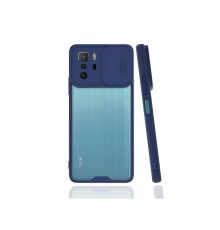 Xiaomi Poco X3 GT Kılıf Platin Kamera Koruma Silikon - Lacivert