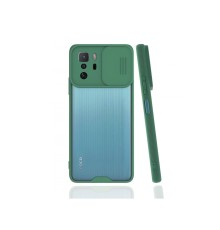 Xiaomi Poco X3 GT Kılıf Platin Kamera Koruma Silikon - Yeşil