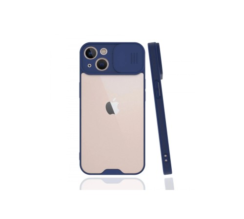 iPhone 13 Mini Kılıf Platin Kamera Koruma Silikon - Lacivert iPhone 13 Mini Kılıf Platin Kamera Koruma Silikon - Lacivert