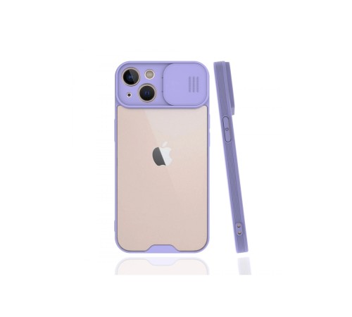 iPhone 13 Mini Kılıf Platin Kamera Koruma Silikon - Lila iPhone 13 Mini Kılıf Platin Kamera Koruma Silikon - Lila