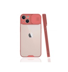 iPhone 13 Mini Kılıf Platin Kamera Koruma Silikon - Pembe