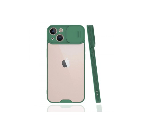 iPhone 13 Mini Kılıf Platin Kamera Koruma Silikon - Yeşil iPhone 13 Mini Kılıf Platin Kamera Koruma Silikon - Yeşil