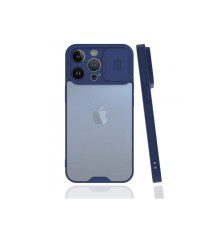 iPhone 13 Pro Kılıf Platin Kamera Koruma Silikon - Lacivert