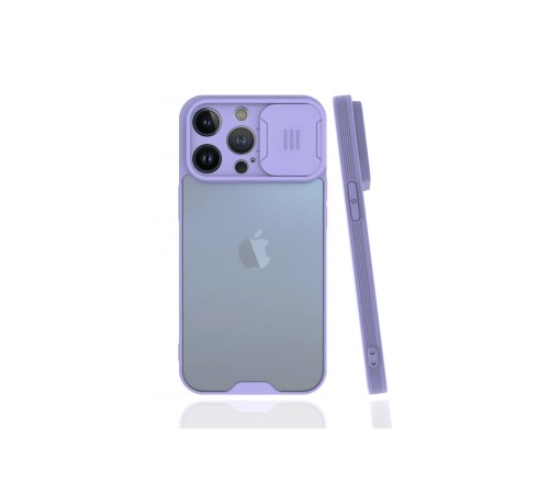 iPhone 13 Pro Kılıf Platin Kamera Koruma Silikon - Lila iPhone 13 Pro Kılıf Platin Kamera Koruma Silikon - Lila