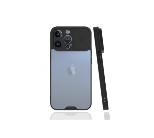 iPhone 13 Pro Kılıf Platin Kamera Koruma Silikon - Siyah iPhone 13 Pro Kılıf Platin Kamera Koruma Silikon - Siyah